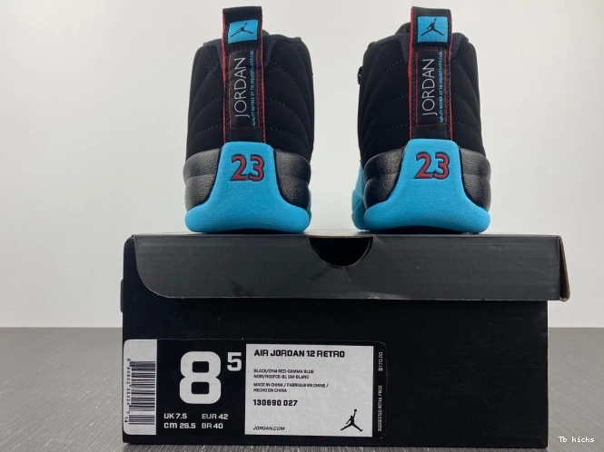 Cheap TBK 12 Gamma Retro 130690-027 Jordan Blue 0807